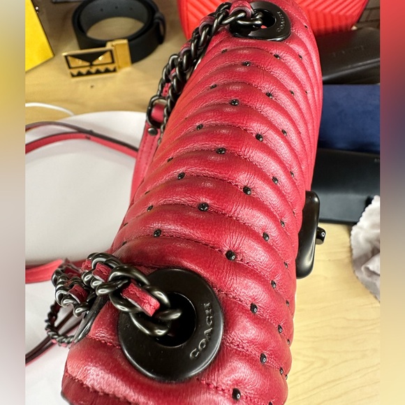 💥COACH - Parker Convertible Backpack 16 With Quilting And Rivets - DK286 - Picture 12 of 16